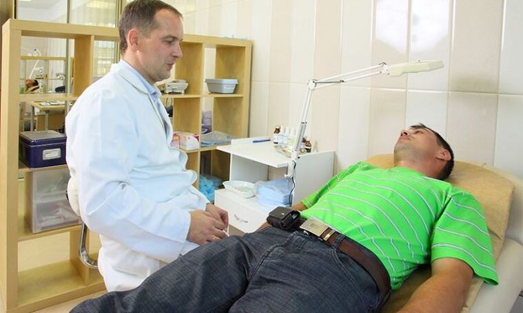 Prostatitis specialist examination